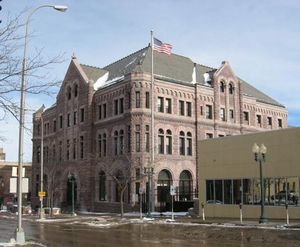 수폴스의 연방 청사 (2009년 1월 18일 촬영)