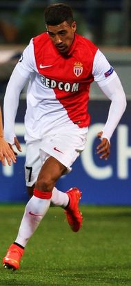 2015년 모나코에서 뛰고 있는 디라르