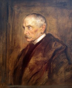 클로트비히 츠 호엔로에실링스퓌르스트의 초상화 (1896년 프란츠 폰 렌바흐 작)