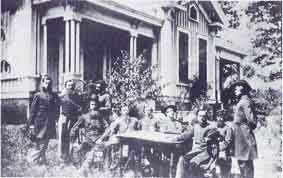 롬에서 반데버와 그의 장교들 (1864년, 이스트 4번가)