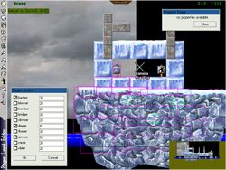 2D 자유 소프트웨어 게임 《Pignus》의 레벨 에디터.