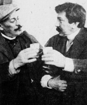 카라지알레(왼쪽)와 알렉산드루 블라후처