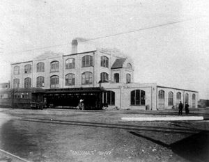 1900년경 칼루멧 공장