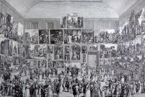 《1787년 살롱》(Exposition au Salon de 1787), 피에트로 안토니오 마르티니