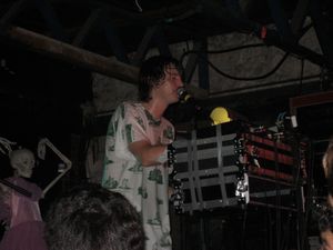 2007년 애니멀 컬렉티브와 함께 공연하는 래녹스