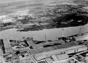 1923년 뉴베드퍼드 면방직 공장