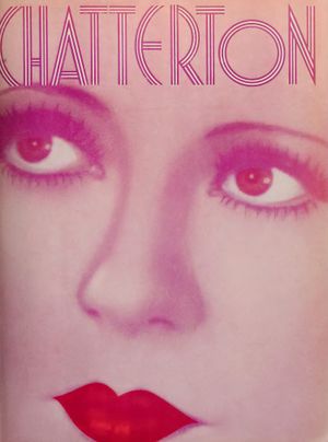 The Film Daily에 실린 루스 채터턴 광고, 1932년