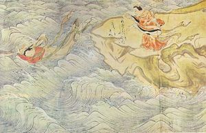 케곤 잉기 에마키}}, 13세기