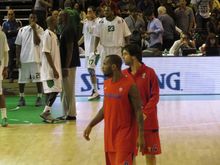 워밍업 중인 CSKA 모스크바