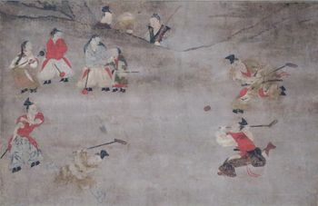 16세기 일본의 족구