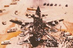 화재 이후 사우디아 항공 163편의 개요