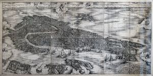 Veduta di Venezia, Museo Correr, Venezia「베네치아 조감도」