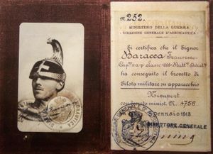 프란체스코 바라카 조종사 면허증