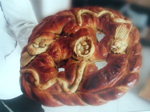 산 코스탄티노 알바네세 (포텐차, 바실리카타)의 결혼 케이크 Kulaçi