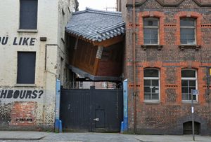 서도호, 《브리징 홈》(Bridging Home), 2010, 영국 리버풀.