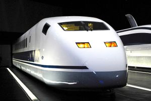 JR 도카이 955형 955-6「300X」（리니어·철도관 2013）