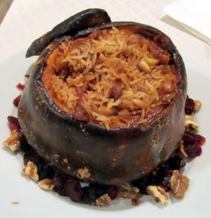 호박 대신 버터넛 스쿼시로 만든 가파마