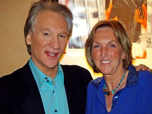 메어와 PETA의 설립자인 잉그리드 뉴커크.