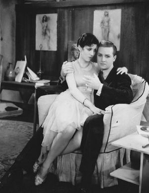 올리브 보든과 모건 팔리, 하프 매리지(1929) 스틸 컷