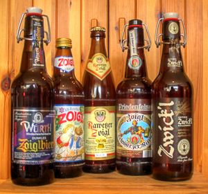 독일 오버프팔츠의 공동 양조장에서 생산된 조이글 맥주