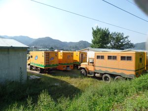 대한민국 국군복지단의 이동식 군매점 차량