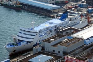 부관훼리 성희호(SEONGHEE) (시모노세키항)