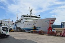 정박 중인 "페리 지쿠시"