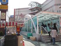 2호선 사상역의 출입구