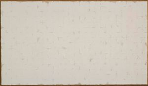 Plane Conditions 8584, 140×80 cm Oil on canvas, 1985.