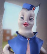 각 캐릭터의 독특한 외관을 만들기 위해 채프먼의 지시에 따라 동물들에게 옷을 입혔다.