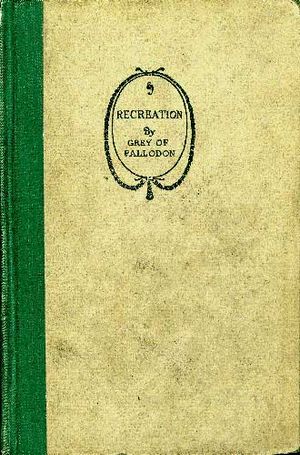 그레이의 Recreation, 1920년