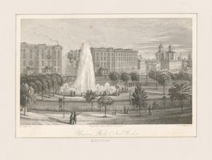 1892년 삽화, 유니언 파크 뉴욕 (동쪽)