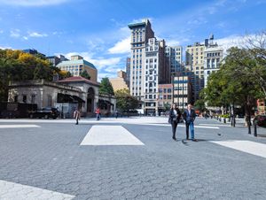 공원 북쪽 끝의 파빌리온