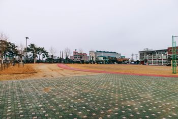 온양천도초등학교 운동장