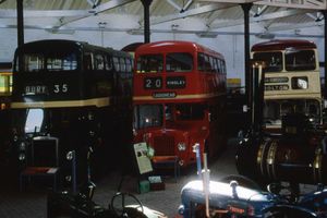 베리 교통 박물관의 헤리티지 버스