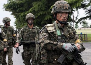 제7공수특전여단 인원들의 모습(2015년)