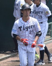 2015년 한신 타이거스 시절의 에고시