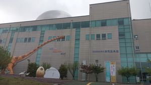 경상남도과학교육원 과학관 입구