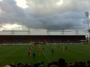 2010년 10월, 셀허스트 파크에서 열린 크리스털 팰리스와 밀월의 남런던 더비