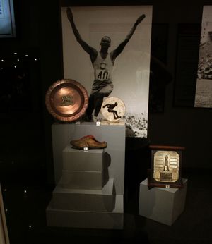 모룸비 경기장에 있는 기념관의 아데마르 페헤이라 다 시우바 동상