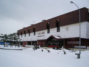 벽면 리모델링 전 정면 출입구(서쪽 출입구)(2006년 1월)