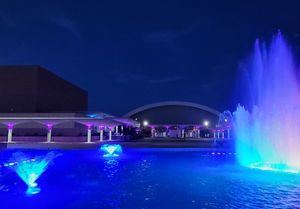 분수대가 있는 먼로 시빅 센터