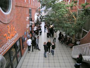 보를랑에 인민의 집(Folkets hus) 내부