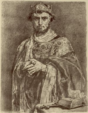 얀 마테이코가 그린 카지미에시 1세의 19세기 상상화