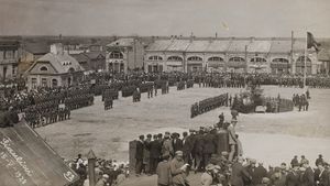 1928년 샤울랴이에서 열린 리투아니아군 퍼레이드