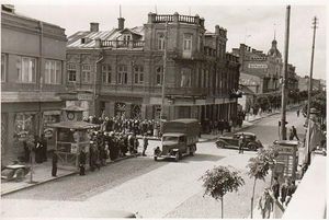 1941년 샤울랴이의 국방군 병사들