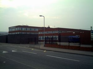 Lodge Park Technology College on Shetland Way
