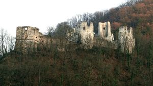 사모보르 성의 폐허