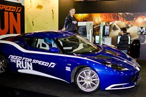 2011년 이그로미르에서 니드 포 스피드: 더 런 홍보.