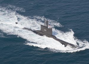 인도네시아 해군의 KRI 카크라 (SS-401) 잠수함